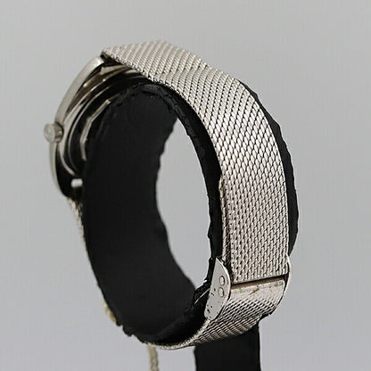 Universal Geneve 827601/01 Date Automatic Ladies Wristwatch Silver Watch Used