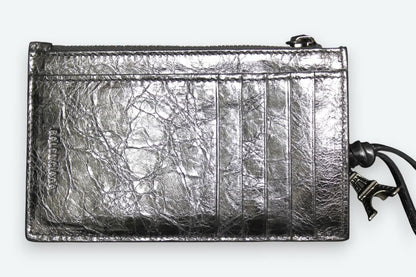 BALENCIAGA Le City Long Coin and Card Holder Pink Leather Japan Exclusive Rare