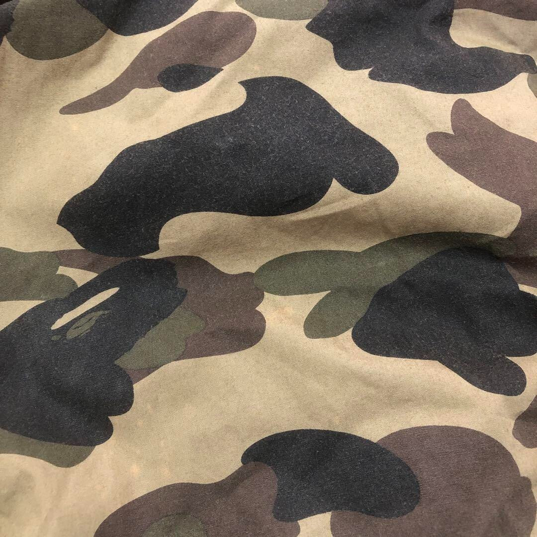 BAPE A BATHING APE Mod Coat Military Coat Camouflage