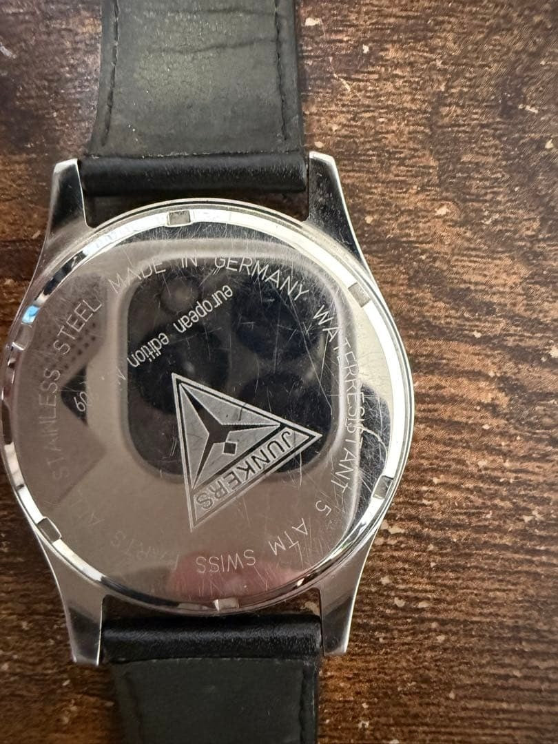 Junkers Vintage JUNKERS Watch Rare Quartz Black