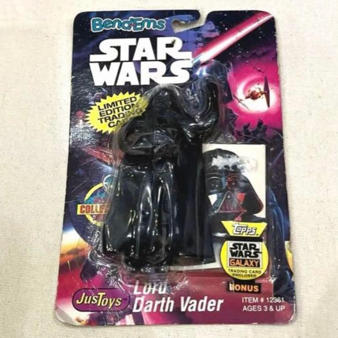 90s DEAD STOCK US Star Wars Darth Vader C-3PO R2-D2 Vintage Dead Stock