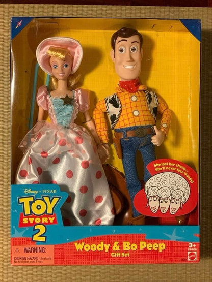 Toy Story 2 Woody & Bo Peep Doll Figure