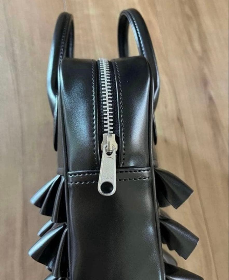 COMME des GARCONS Bag Girl Frill Handbag Black
