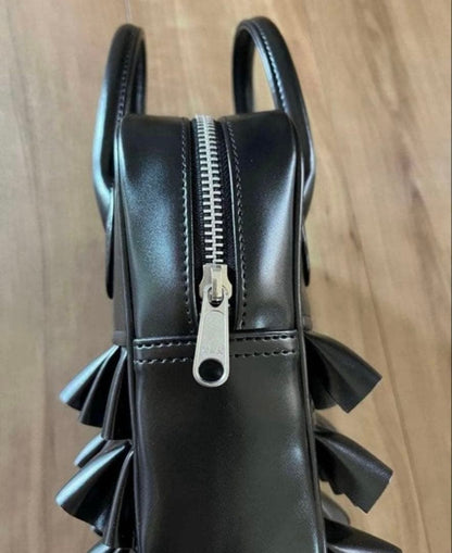 COMME des GARCONS Bag Girl Frill Handbag Black