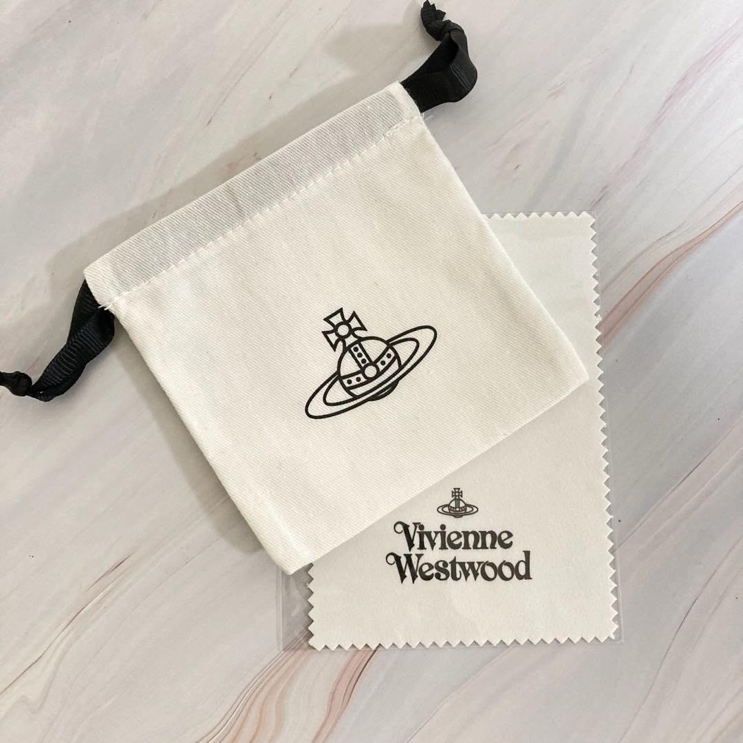Vivienne Westwood Mayfair Orb Necklace Silver Large Top 4.2cm With Pouch