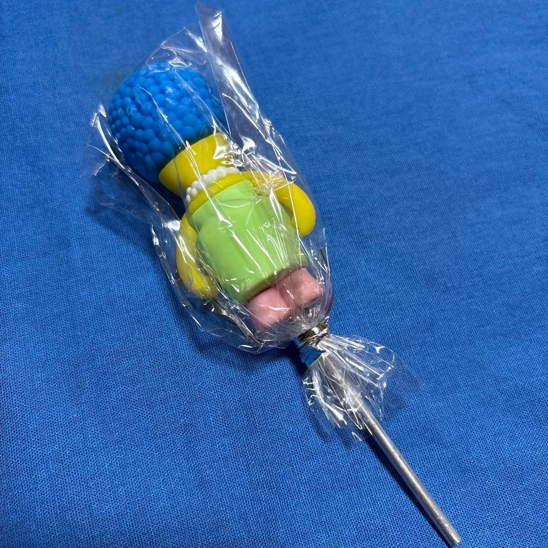 Rare Vintage The Simpsons 3-Piece Garden Pick Set: Marge/Bart/Lisa