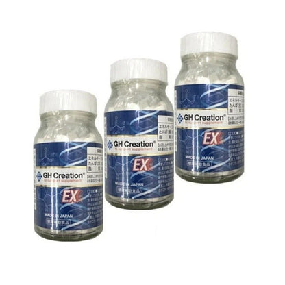 AUTHENTIC GH Creation EX Health Supplement 300mg x 270 tbs Set of 3 Amino Japan