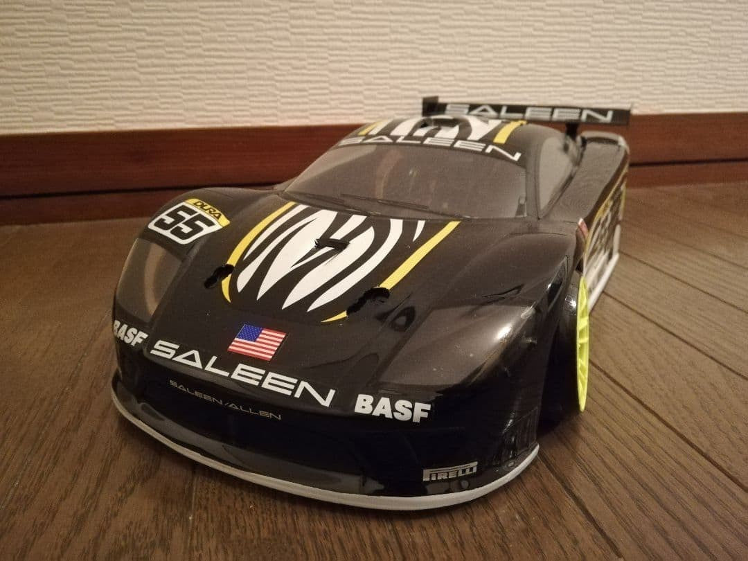 Tamiya Opel Calibra V6 Cliff Pre-Painted Body 1/10 RC Touring Car Rare