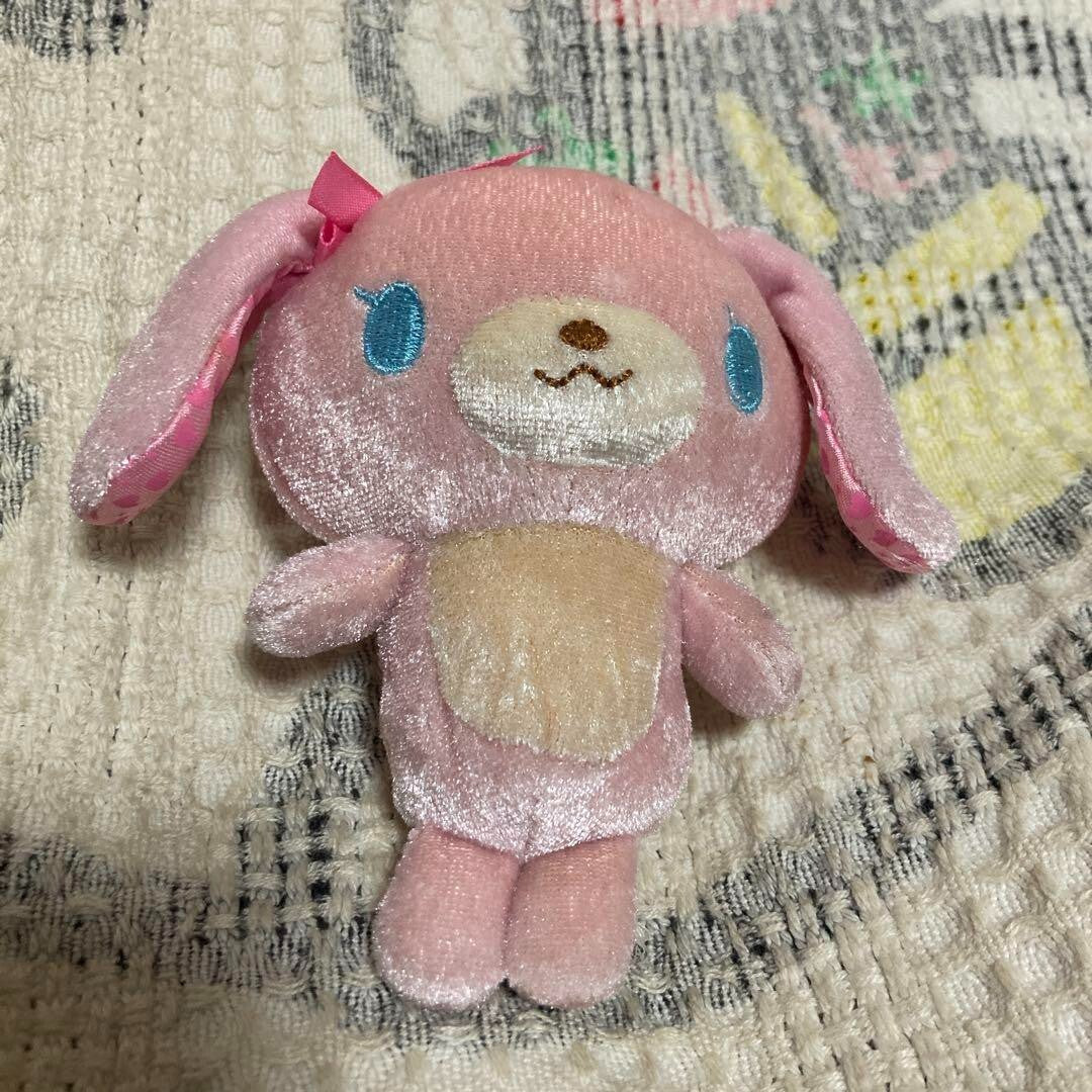 Sanrio Sugarbunnies Plush Toy Lot of 2 Momousa Kurousa Amusement Prizes