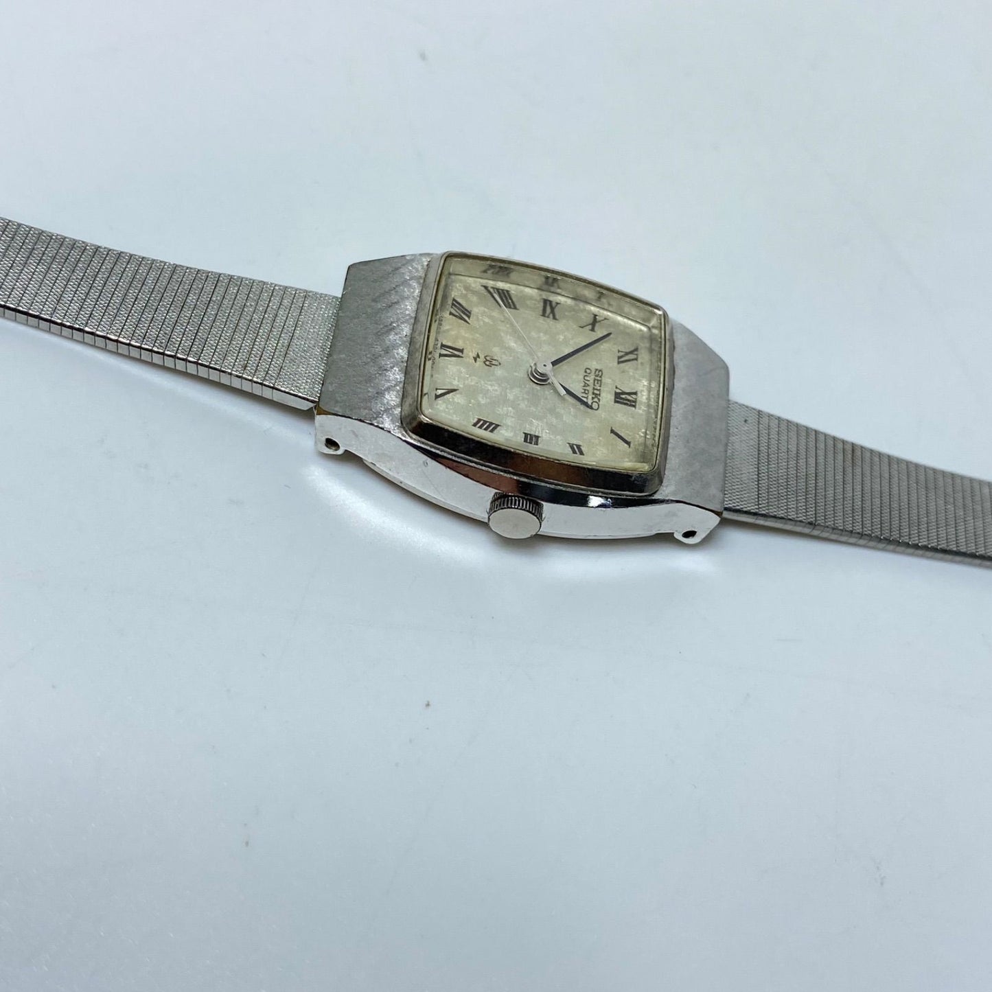 Seiko Quartz Watch 4301-3000 Square Roman Numerals Vintage