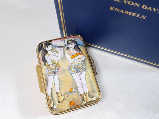 Halcyon Days Jugglers at the Circus Fernando Limited 250 Rare