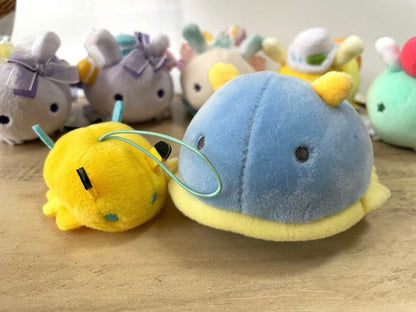 Palm-Sized Yumemiushi Sea Slug Plush Set