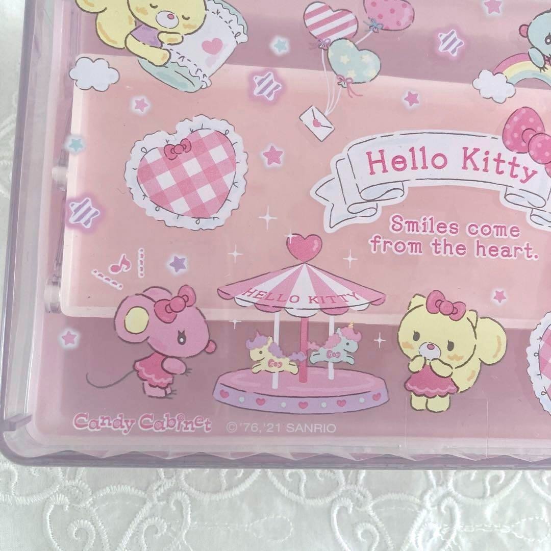 Sanrio Hello Kitty Candy Cabinet 3-Tier Retro 2021 Made Unused 12cm Toy Storage