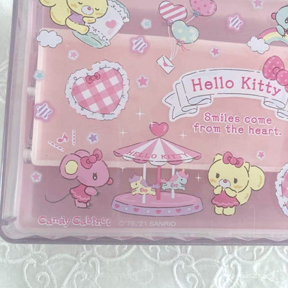 Sanrio Hello Kitty Candy Cabinet 3-Tier Retro 2021 Made Unused 12cm Toy Storage