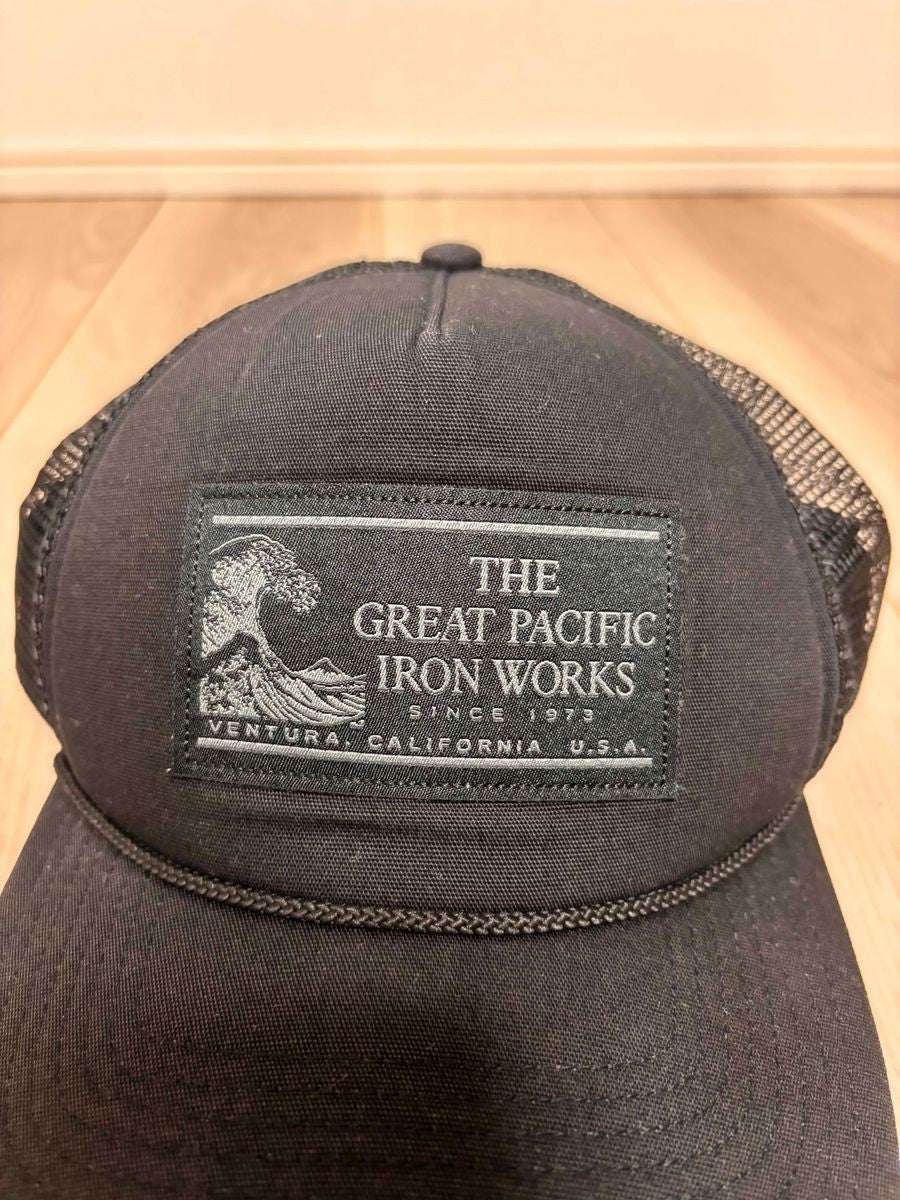 Men's Wear Patagonia Rare Patagonia Great Pacific Iron Works Cap Black Excel