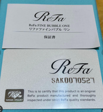 ReFa FINE BUBBLE ONE Shower head RS-AK00A Used Shipped From JP