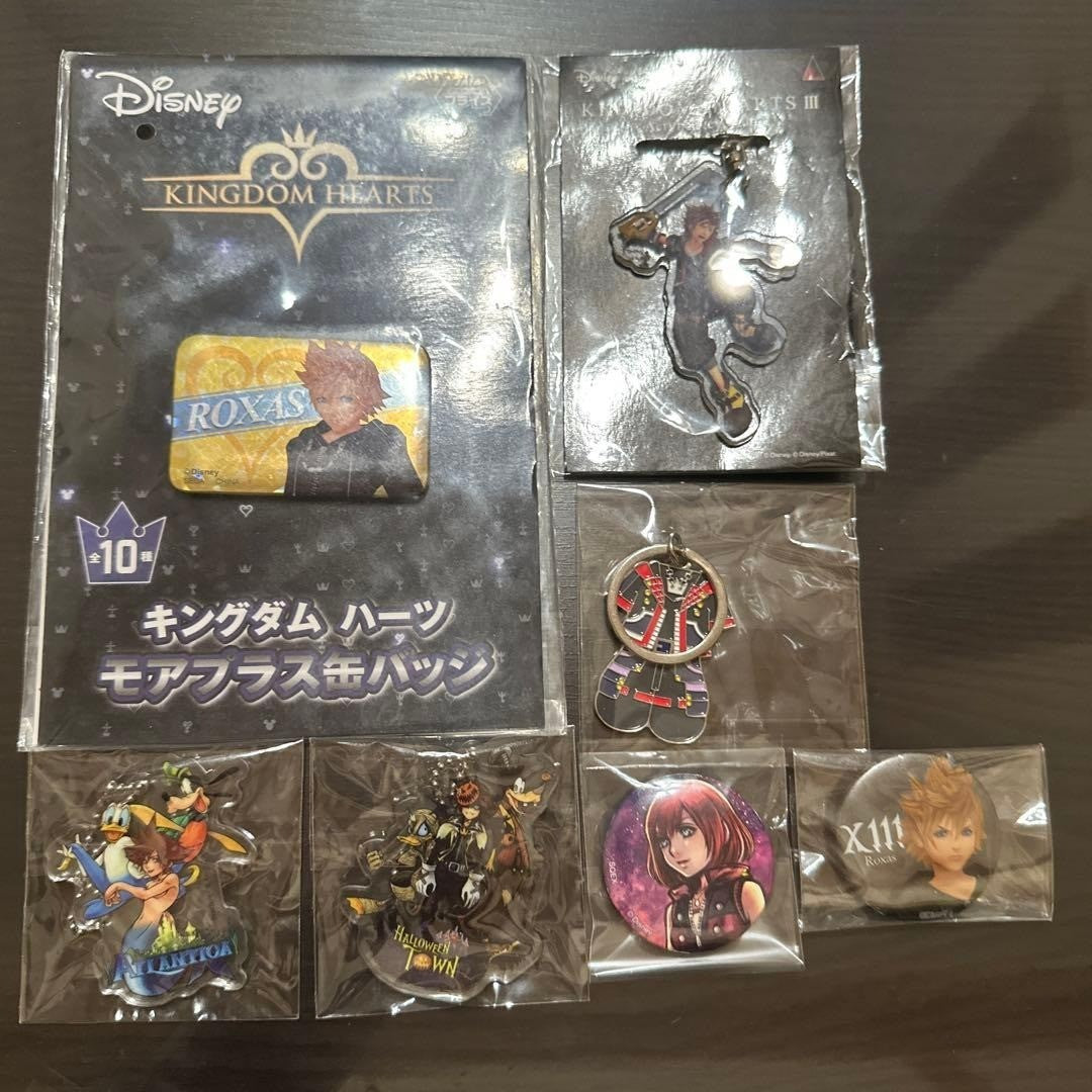 Kingdom Hearts Keychain Collection Set Acrylic Charm Lot RARE Authentic