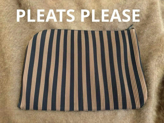 PLEATS PLEASE ISSEY MIYAKE CLUTCH BAG From Japan