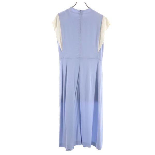 MIUMIU made in Italy Short sleeve French sleeve one piece 44 Blue Women