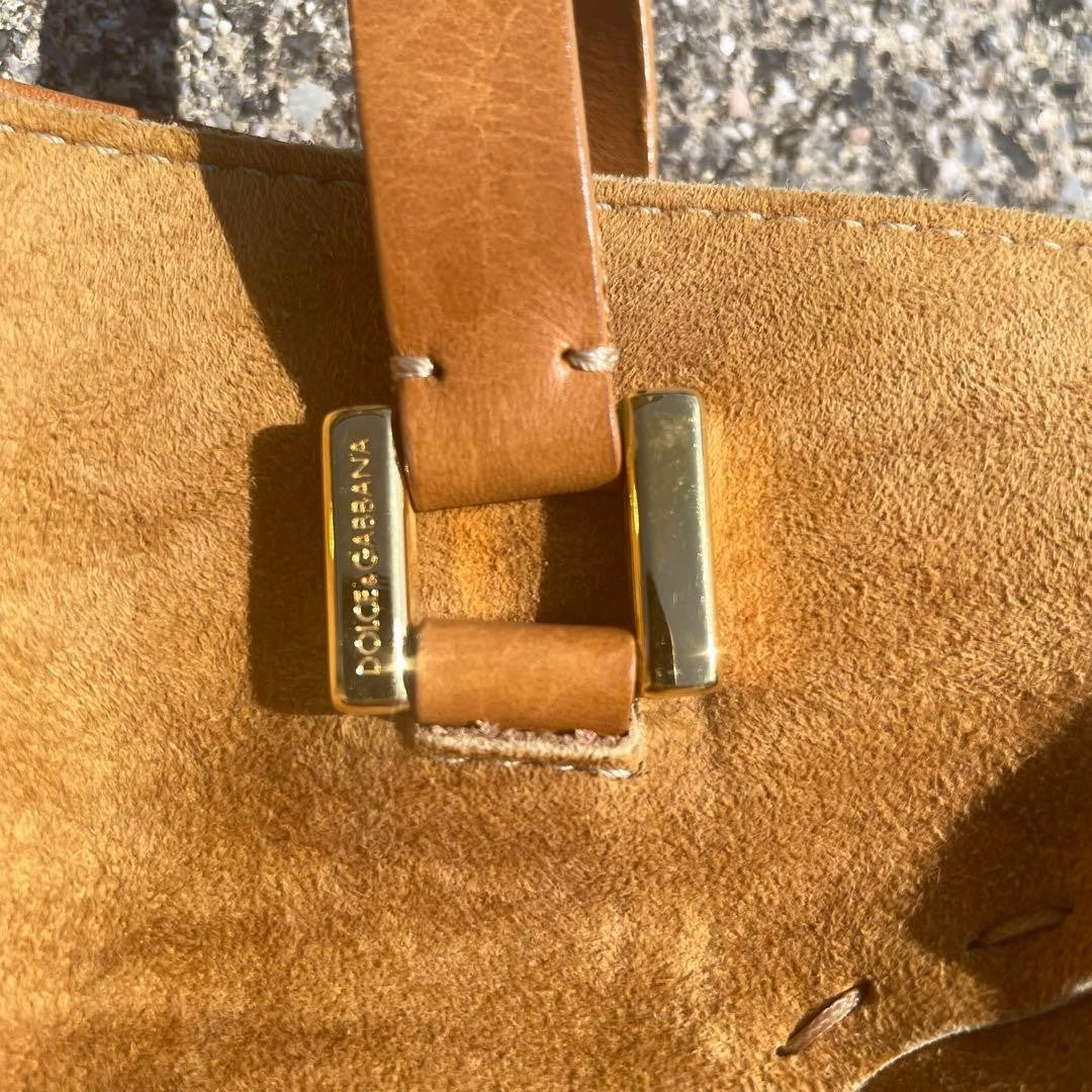 Dolce&Gabbana Women Super Vhtf Y2K Vintage Camel Handbag Luxury Elegant Classic