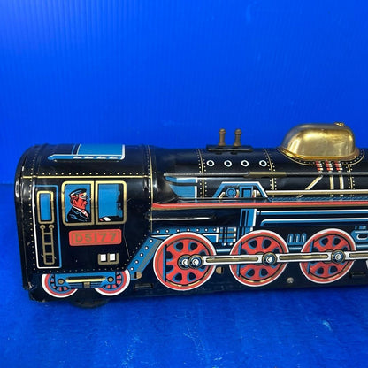 【Showa Retro】Masudaya Degoichiroko D5177 Steam Locomotive Tinplate Locomotive
