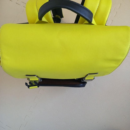 Coach Truck Backpack Colorblock Signature Yellow
