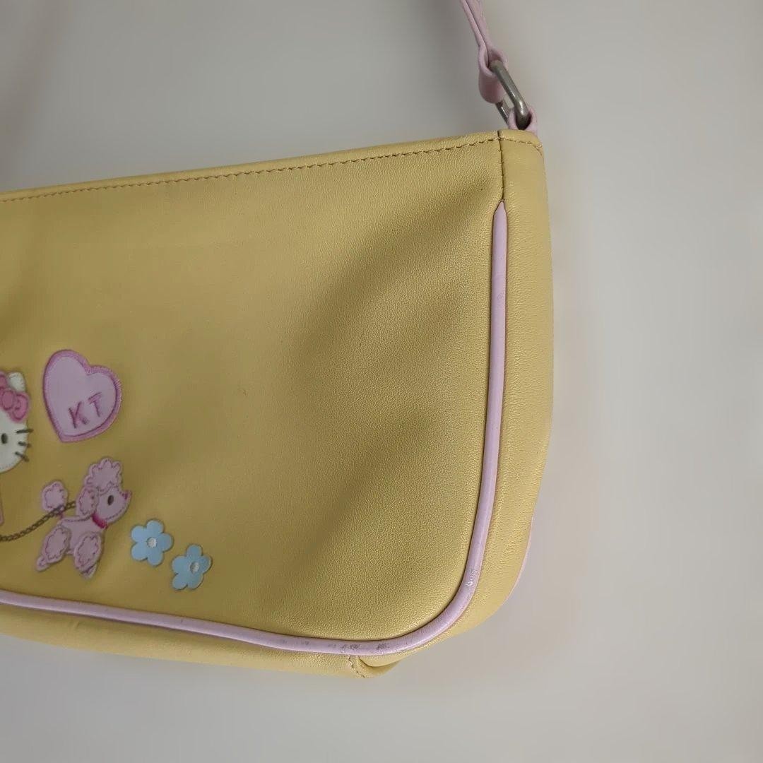 Hello Kitty Vintage Handbag Rare Used Cotton Canvas Bag
