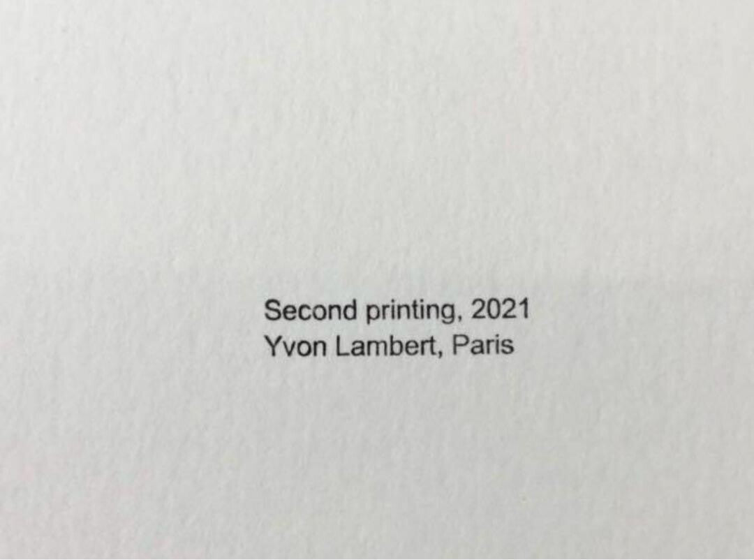 Cy Twombly 1977 Design " Three Dialogues " Exhibition Poster 2021 Print New