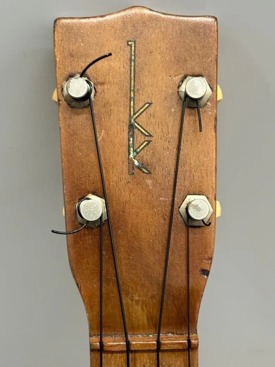 [Rare Good Condition] KAMAKA Old Kamaka Gold Label Ukulele