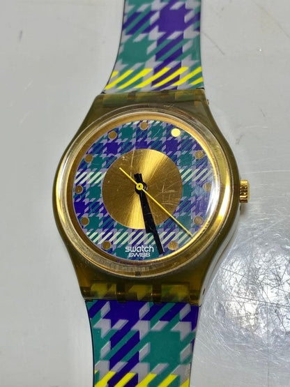 Swatch Quartz Watch Battery Replaced Used Rare Guaranteed Clean