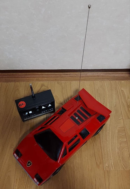 Lamborghini Countach LP500 Showa Retro Toy Radio-Controlled Car Atcomi Super