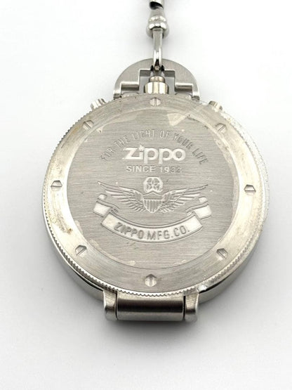 Zippo Time Pocket Watch Chronograph Running 2004 Rare