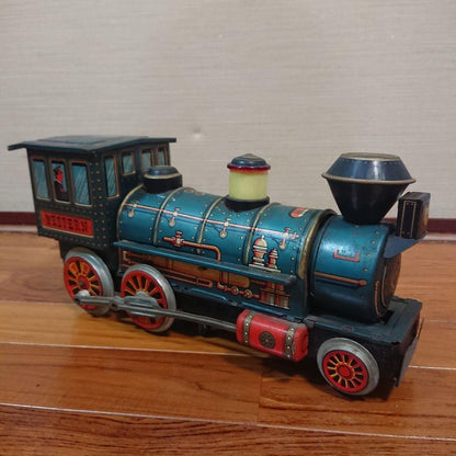 Tinplate Locomotive Modern Toys Co. Made in Japan Domestic