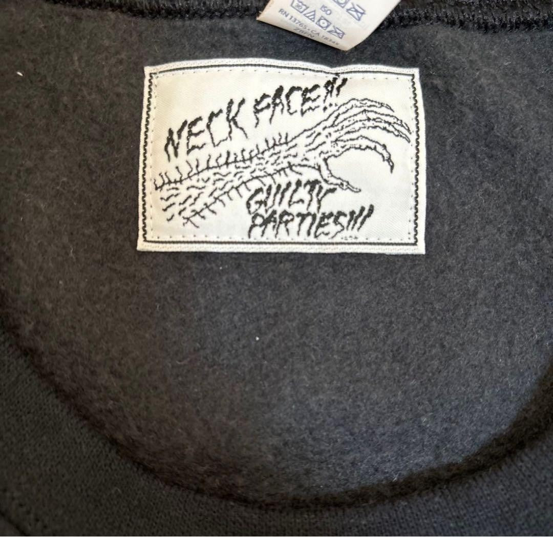Wacko Maria NECK FACE Collaboration Sweatshirt Size L Rare