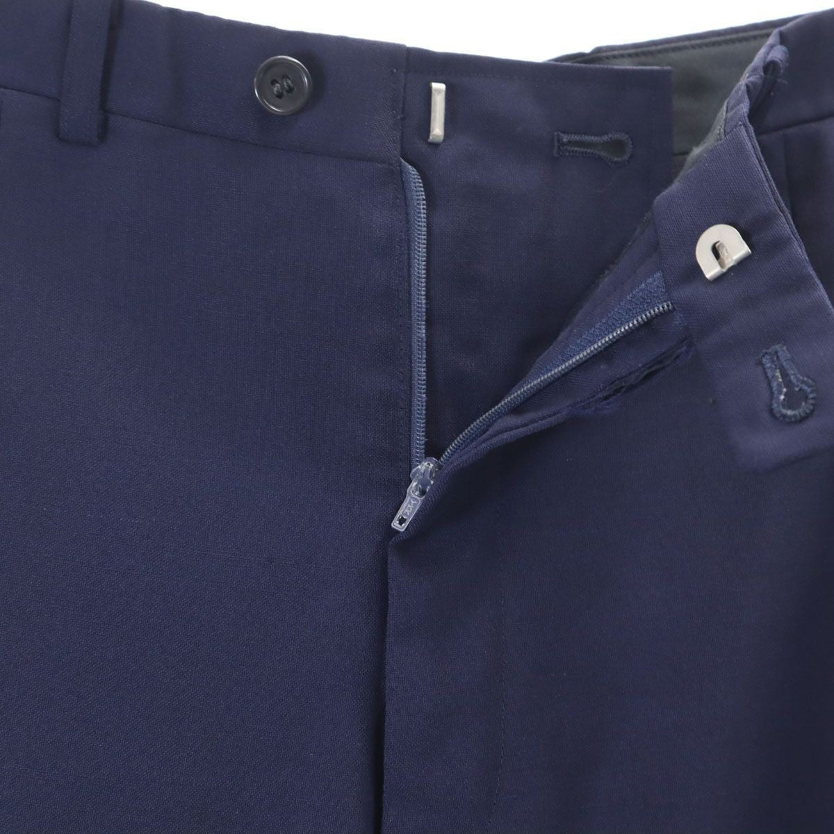 LANVIN 90s Old suit Setup H48-25-79 Navy Men's