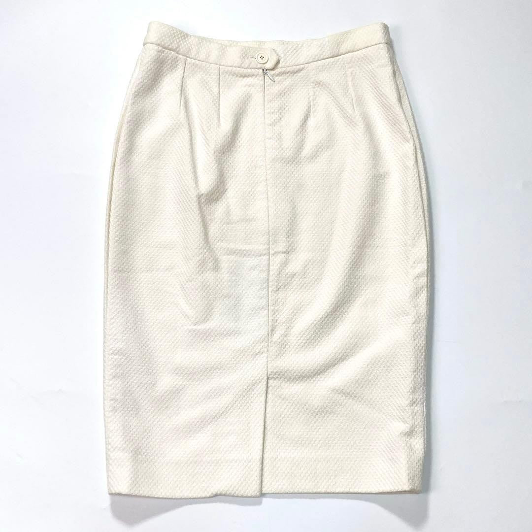 CHRISTIAN DIOR Setup Jacket Skirt Gold Button 38 F/S from Japan