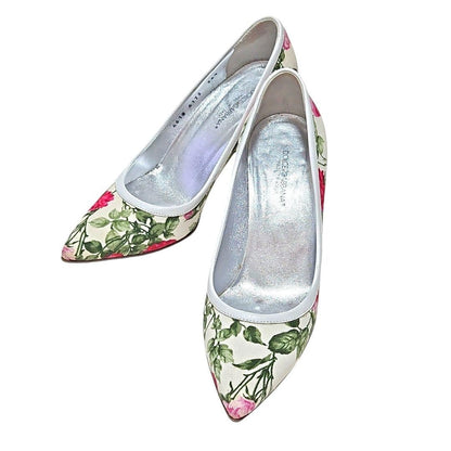 Rare Dolce & Gabbana Floral Pumps Size 36.5 Women's Elegant Heels