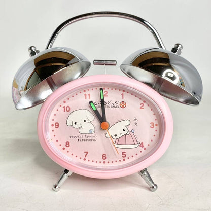 San-X table clock BURUBURU BURUBU dog 2000s morning clock alarm near mint