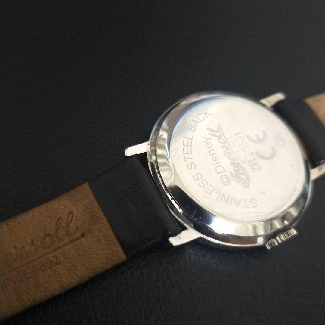 Ingersoll Mickey Mouse Watch Disney Unisex Rare From Japan