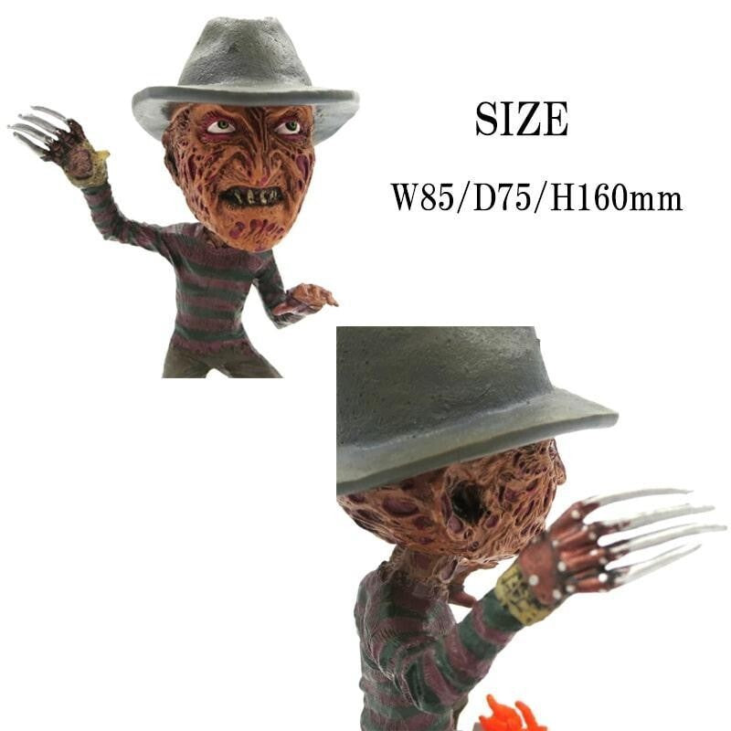 PVC Figure Freddy Headknocker Nightmare on Elm Street Movie Characters