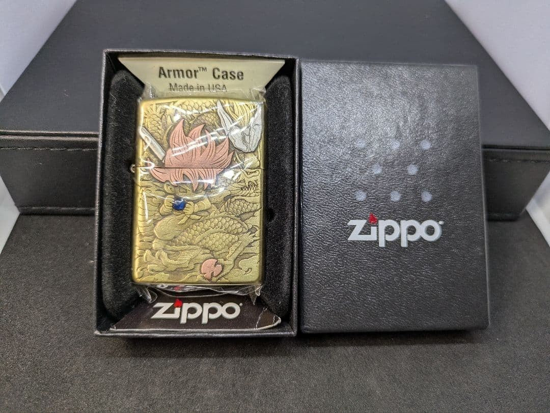 ZIPPO Dragon Ball: Son Goku Armor Very Rare Unused From Japan