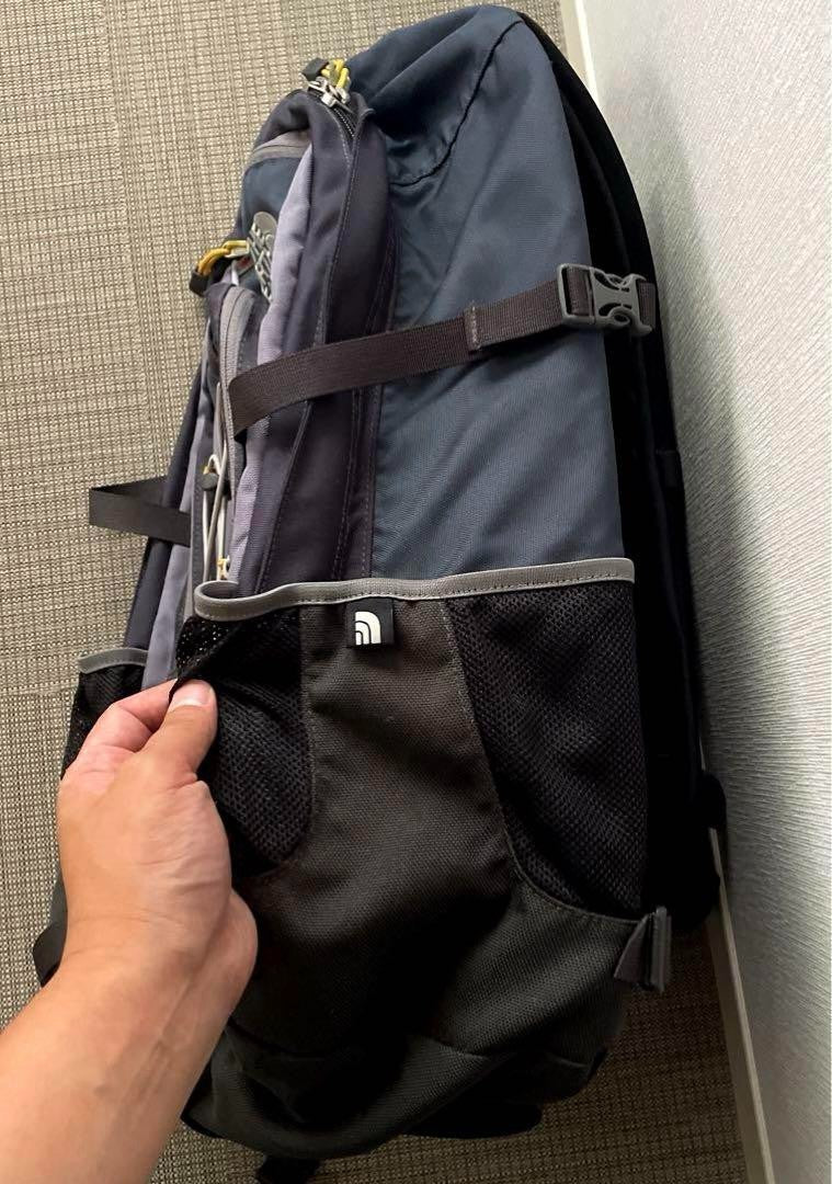 The North Face Heckler Backpack Men Outdoor Hiking Camping Casual model Rare