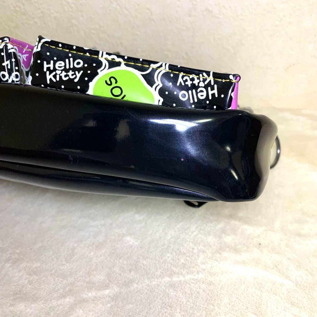 PORTER x Hello Kitty x ATMOS Enamel Shoulder Bag Rare Zipper Strap