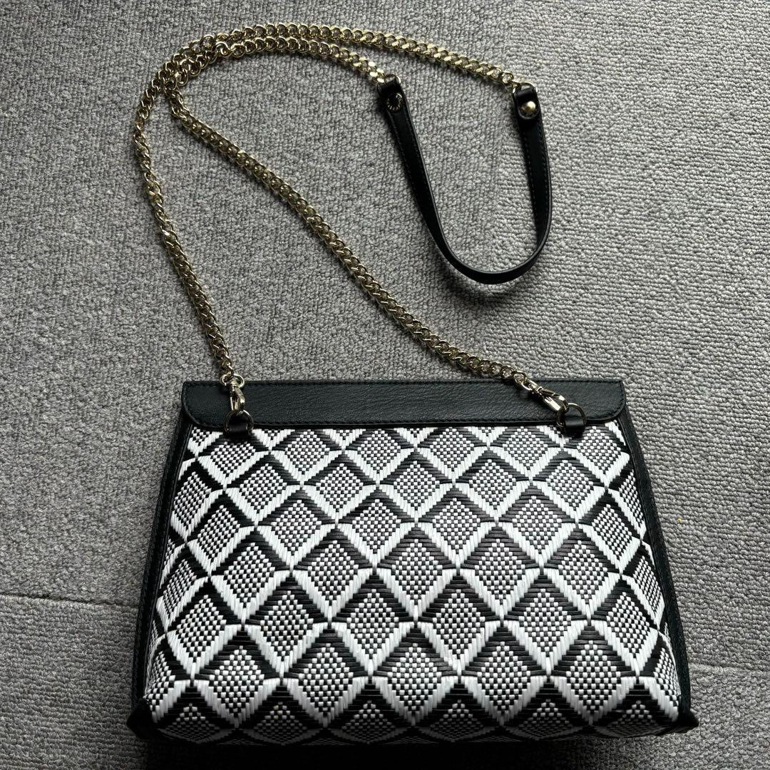 STRATHBERRY STYLIST Chain Geometric shoulder bag crutch crossbody Black Sale