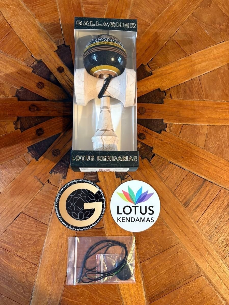 LOTUS Kendama Gallagher Model Matte - The Gallagher Mod Antiskid Rubber New