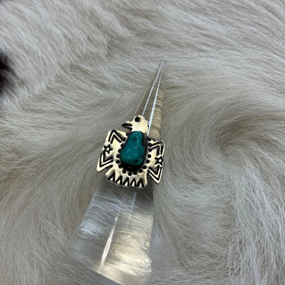 Indian jewelry! ERICKA NICOLAS BEGAY turquoise ring