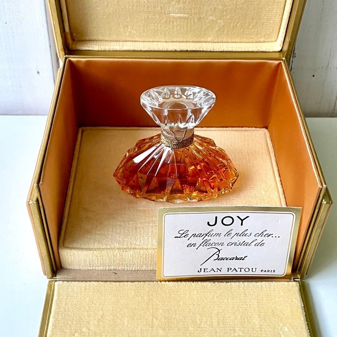 JEAN PATOU JOY Baccarat Crystal Bottle Perfume Approx 30ml 1 fl oz Unused New JP