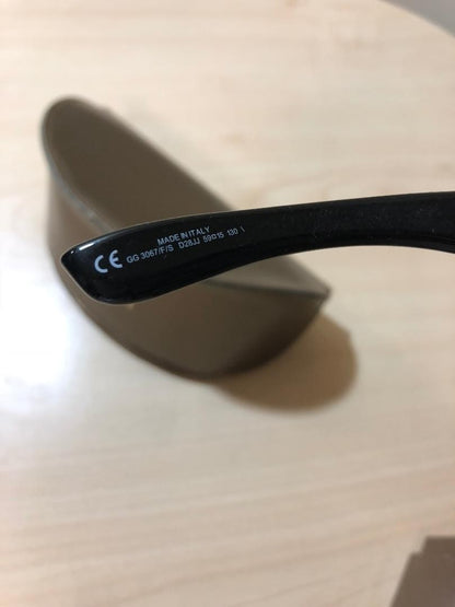GUCCI Sunglasses Women GG3067/F/S D28JJ Oval Frame Black FullRim 59 15 130