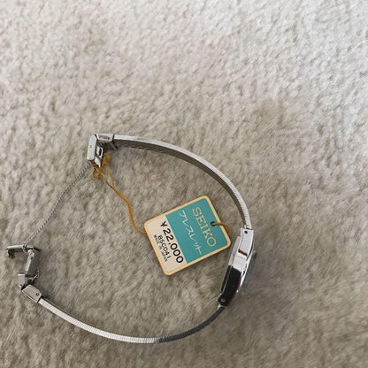SEIKO BSC041 Hand Wind Ladies Wristwatch Dead Stock Bracelet Timepiece
