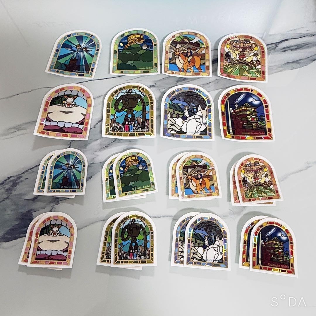 Friday Road Show and Ghibli Exhibition Flake Stickers: My Neighbor Totoro